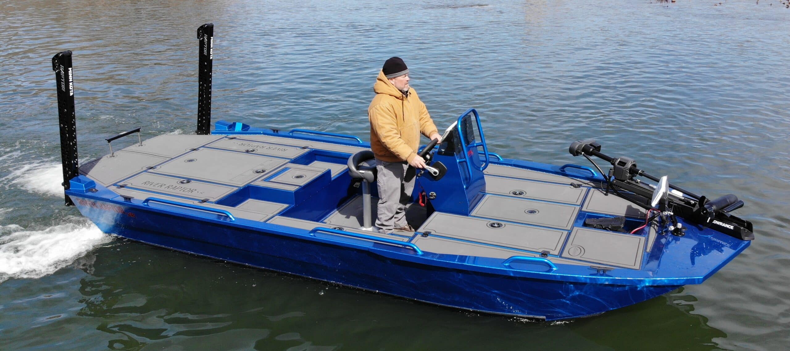 fishing jet boat