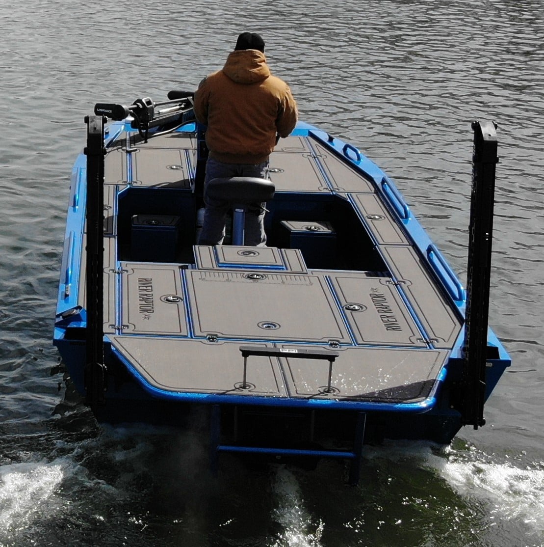 fishing jet boat