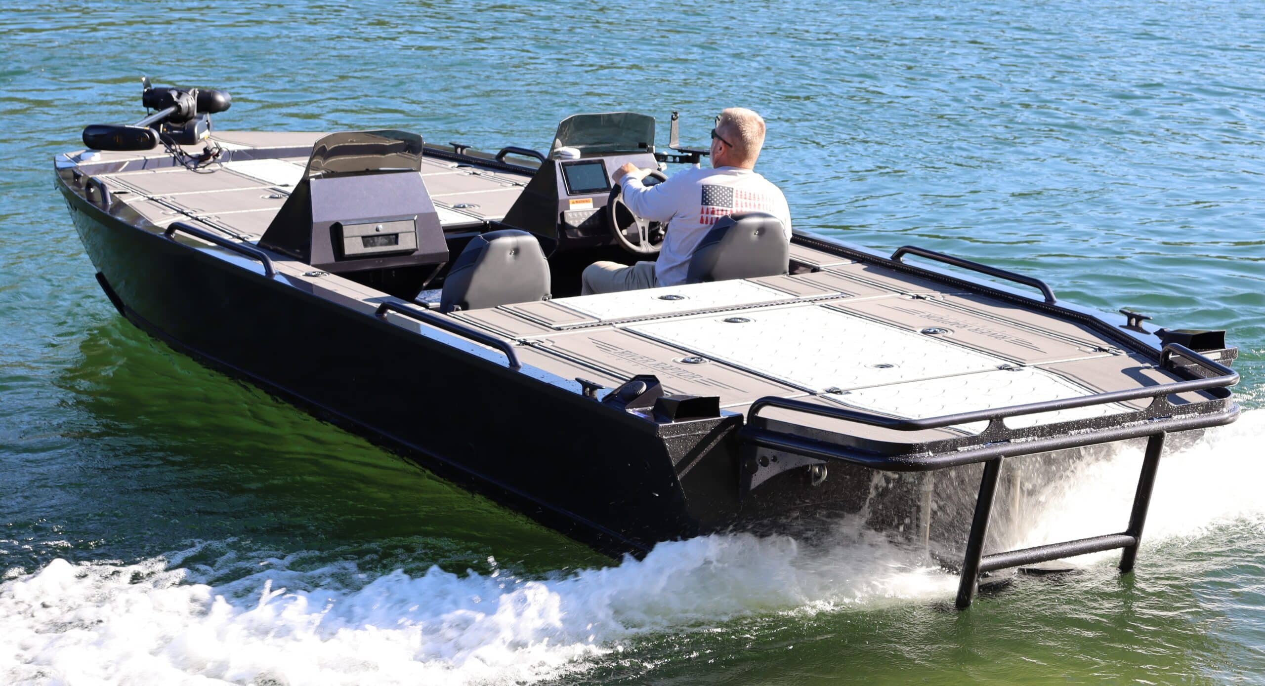 fishing jet boat