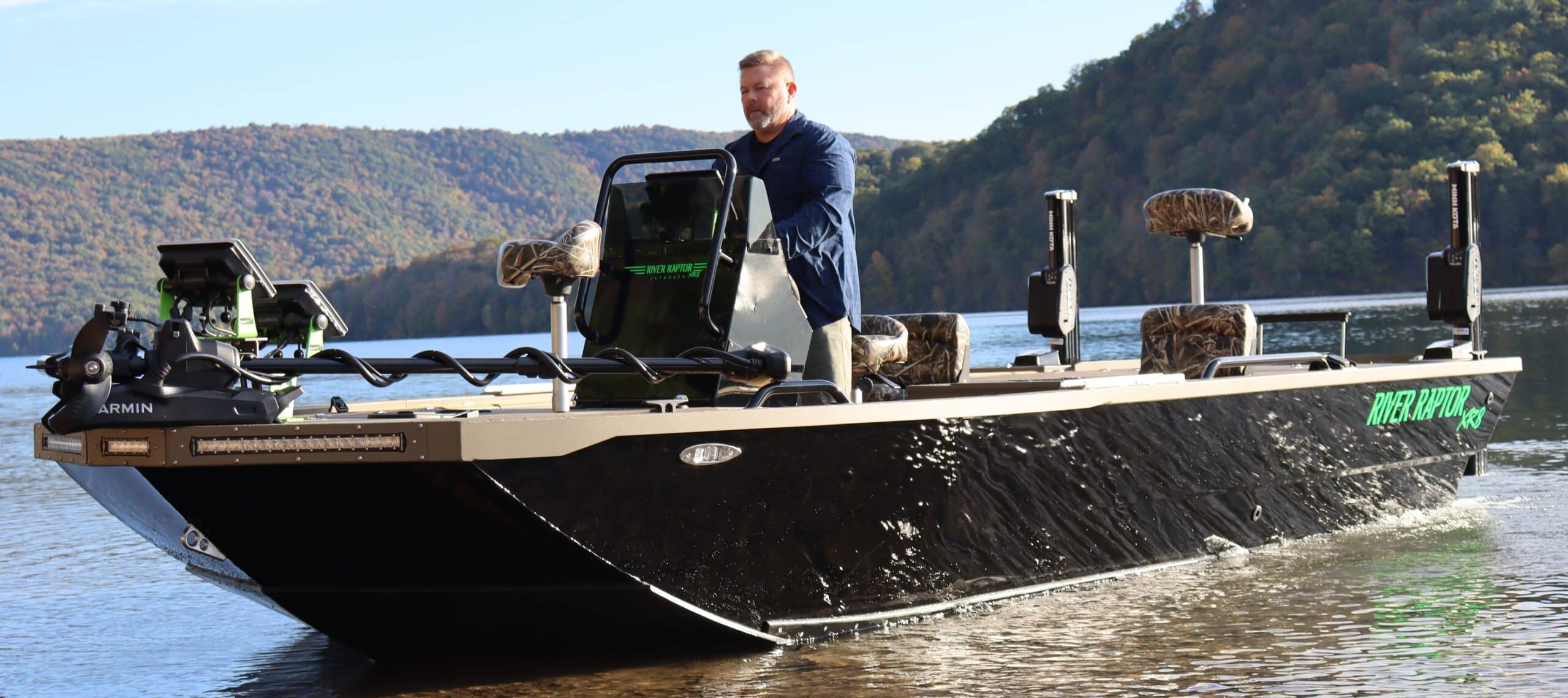 shallow water fishing boat