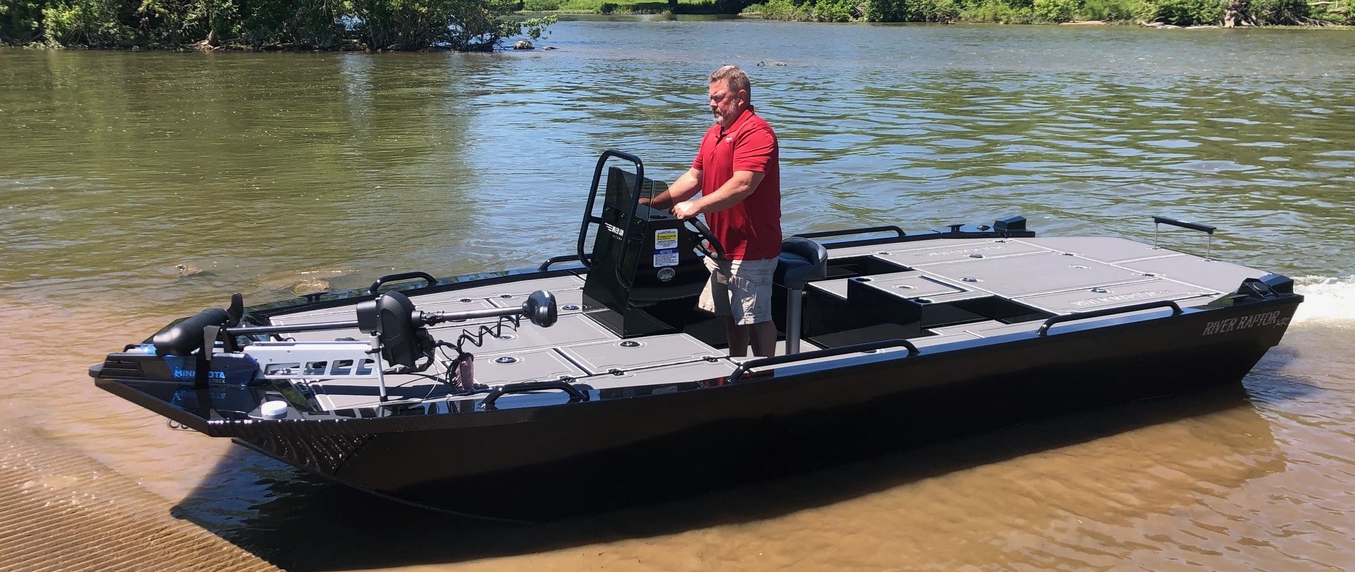 fishing jet boat