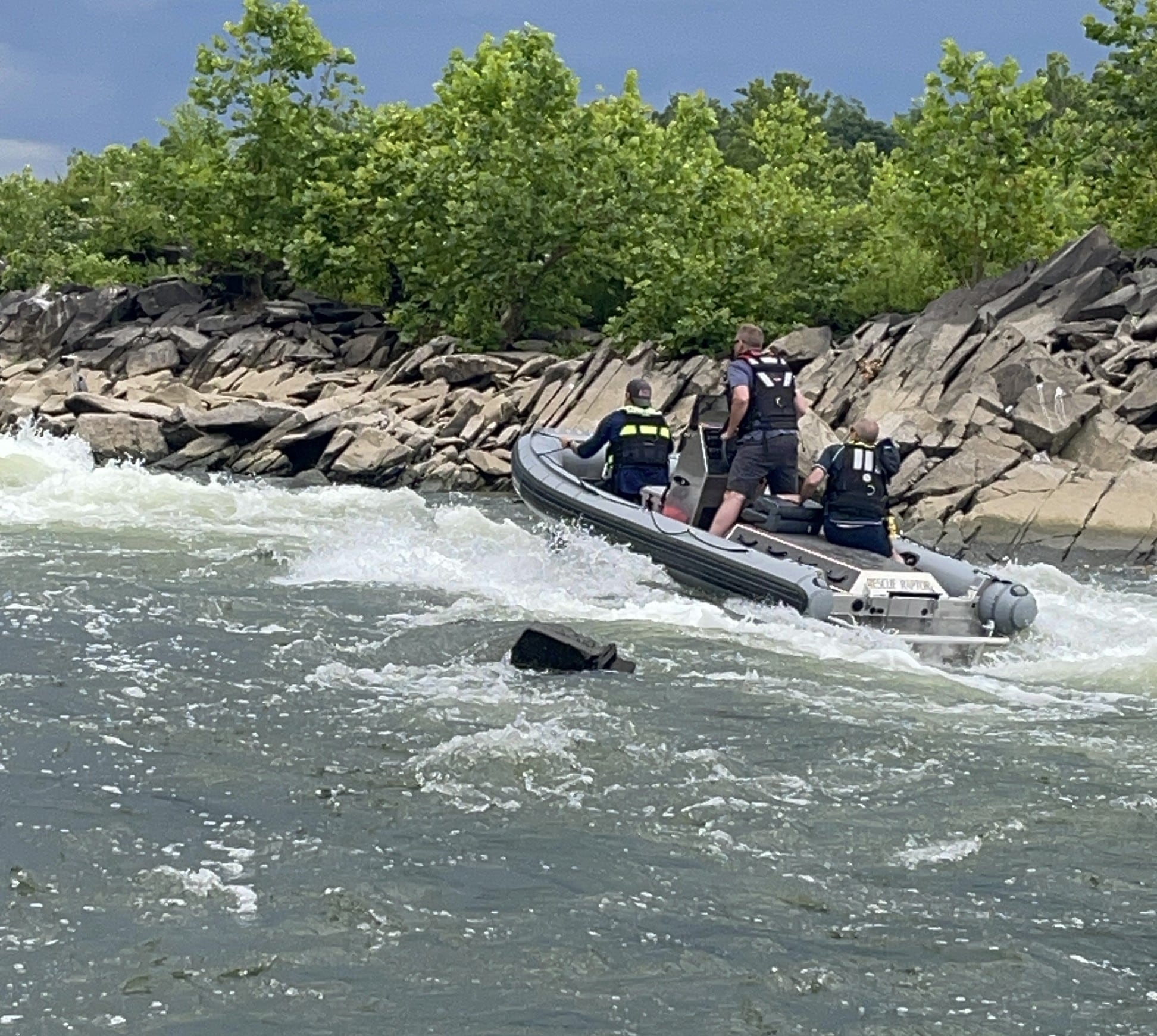 swiftwater rescue boat